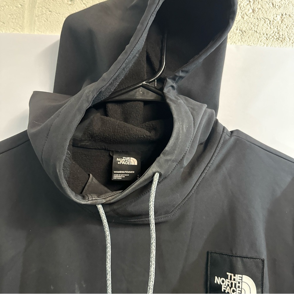 The North Face Women’s Size Large Rain Hoodie Black Jacket - Picture 4 of 10